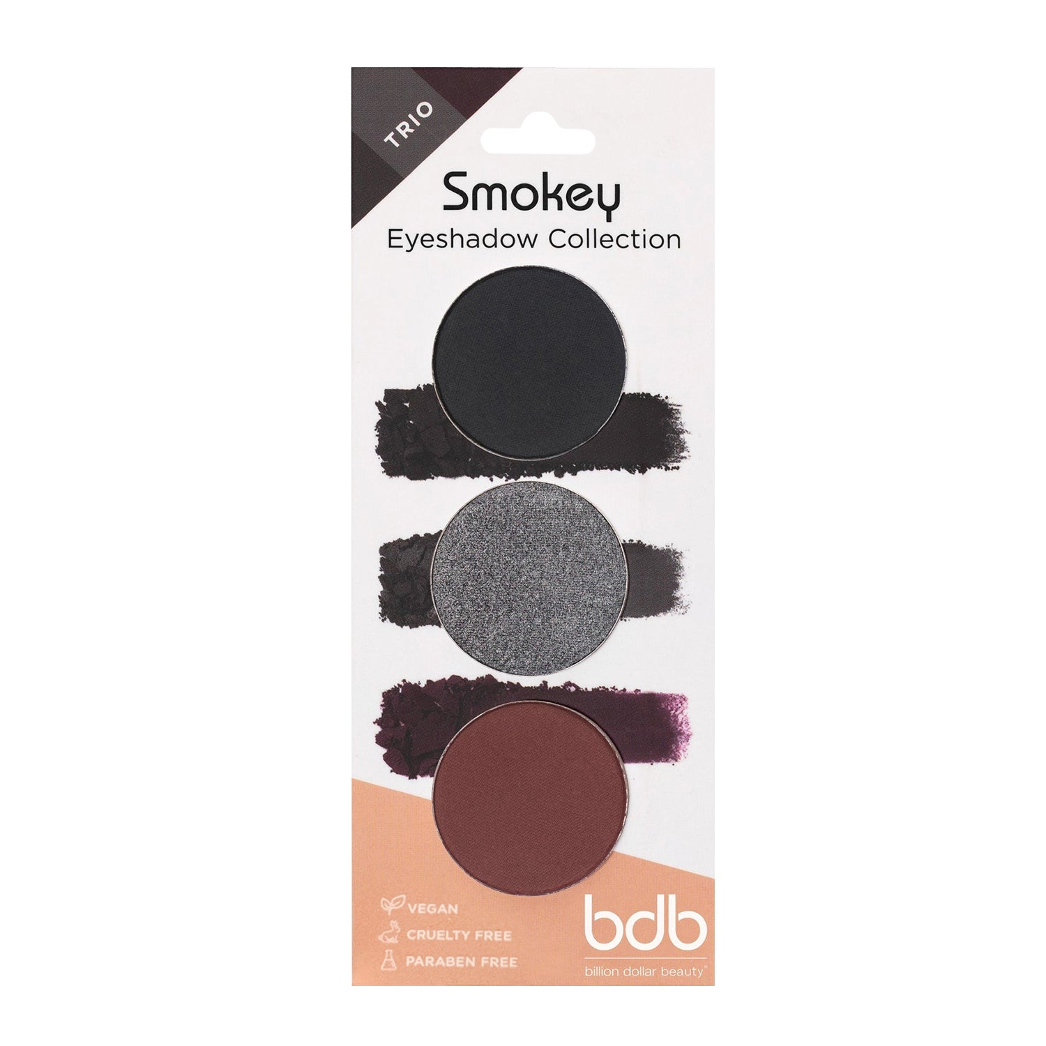 BDB Eyeshadow Trios Smokey B4050 65520