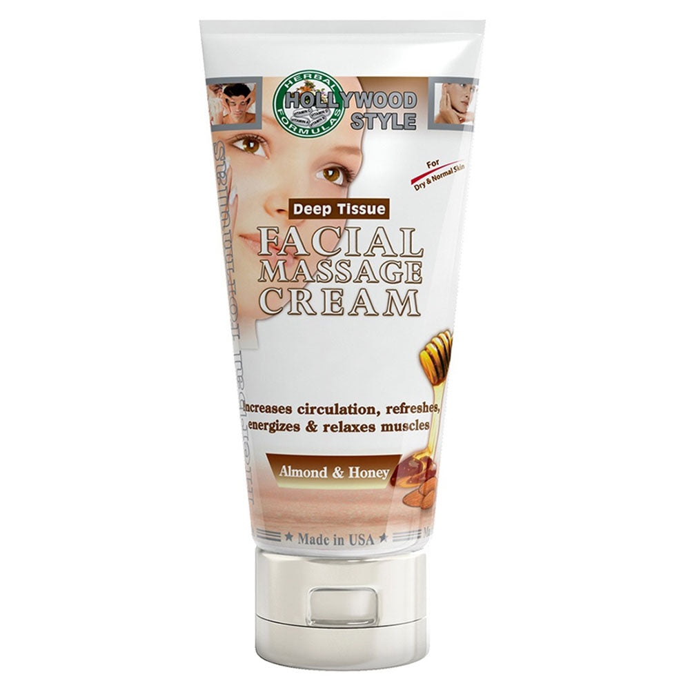 Hollywood Style Deep Tissue Facial Massage Cream 5.3oz 76045