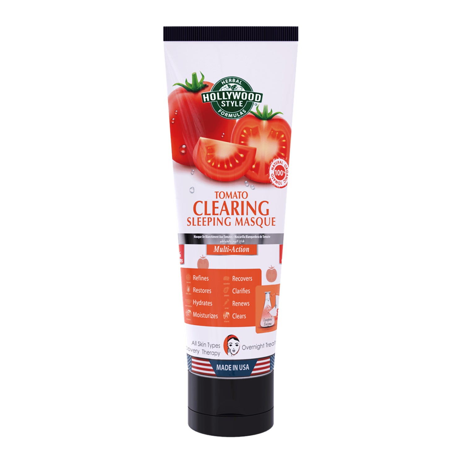 Hollywood Style Tomato Clearing Sleeping Masque 3.2 oz 37101