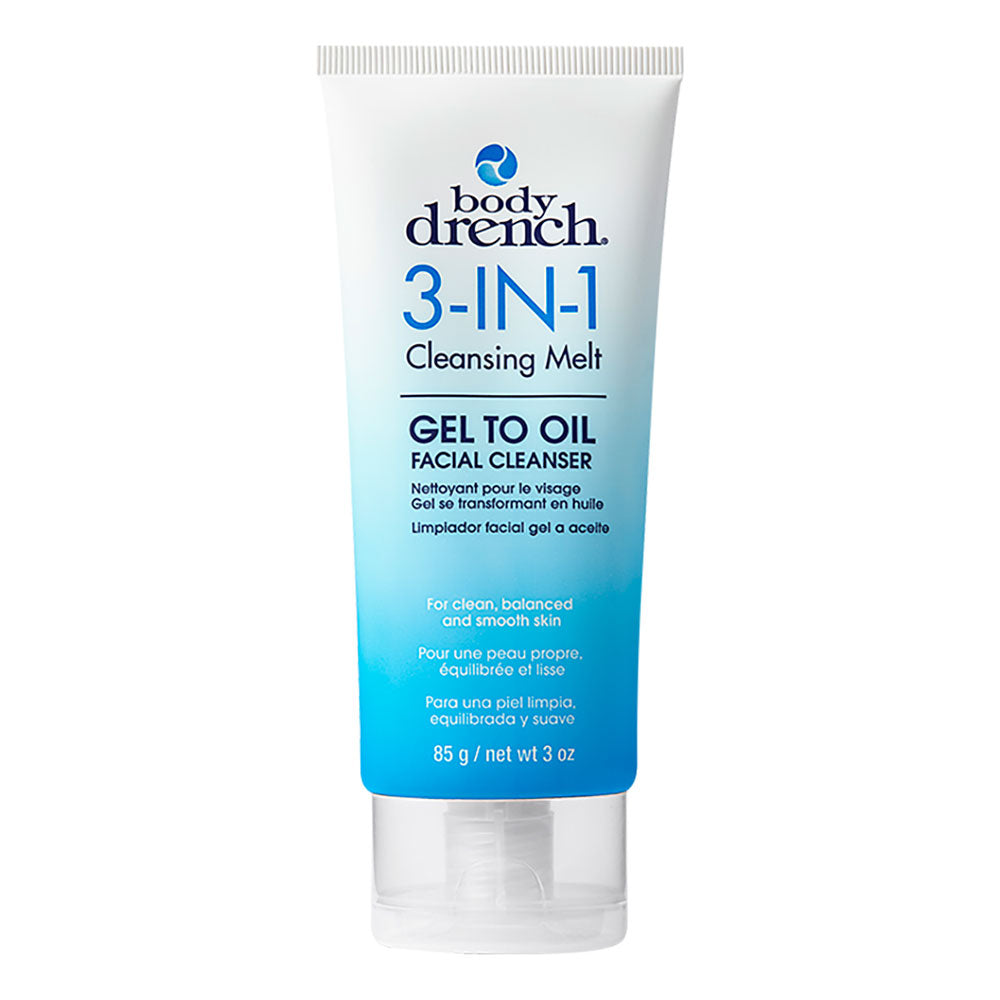 Body Drench 3 in1 Cleansing Melt Gel To Oil Facial Cleanser