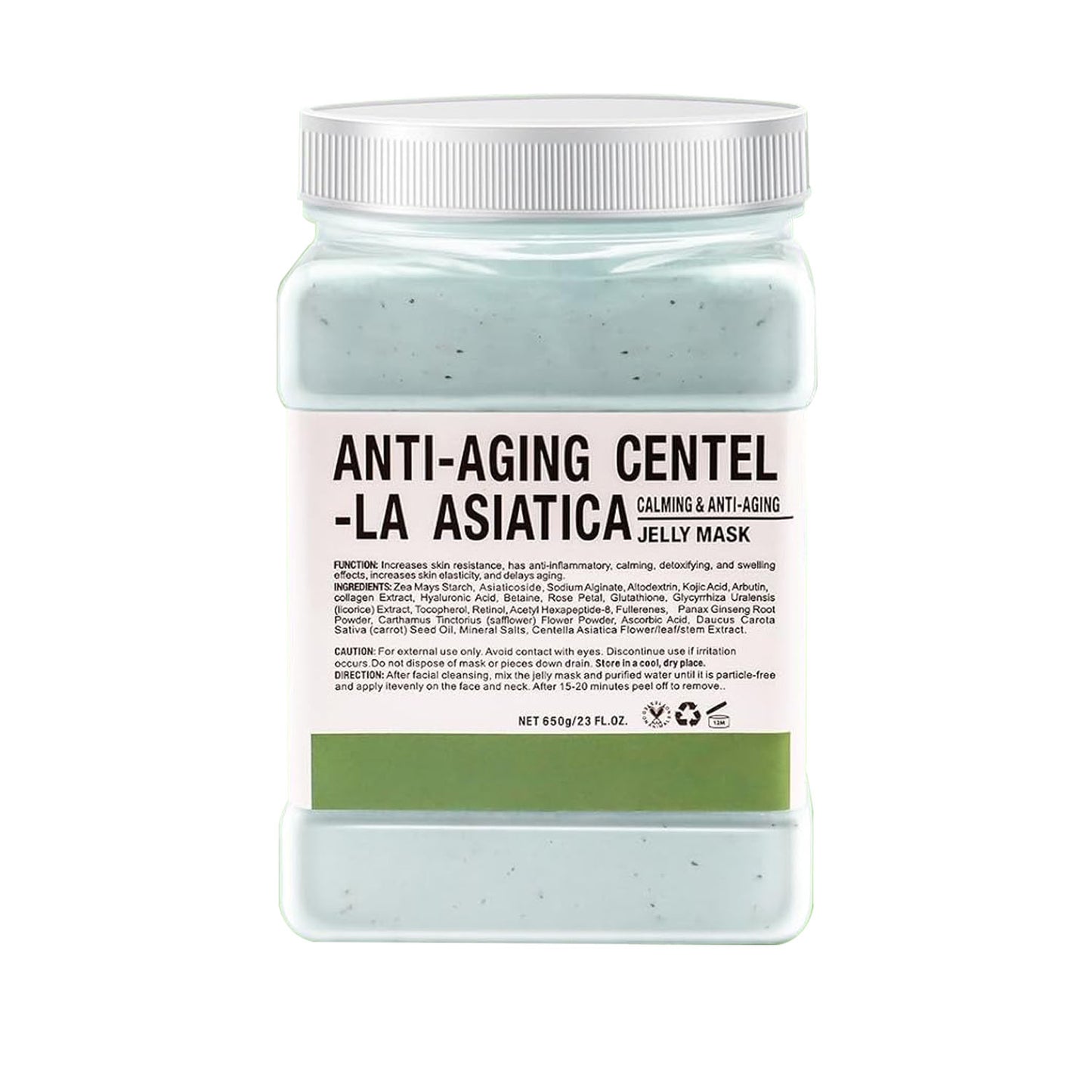 Anti-aging Centella Asiatica Jelly Mask Powder 650g 09564