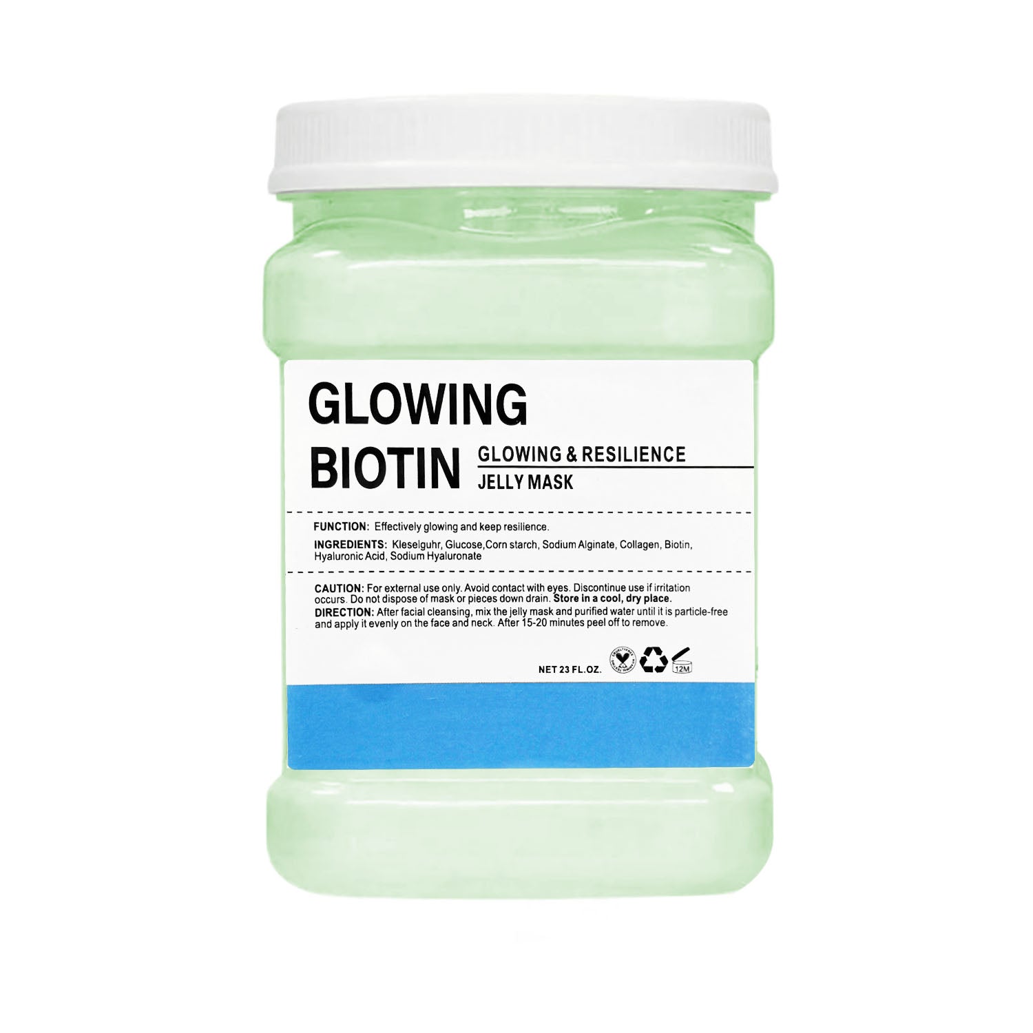 Glowing Biotin Jelly Mask Powder 650g 09564