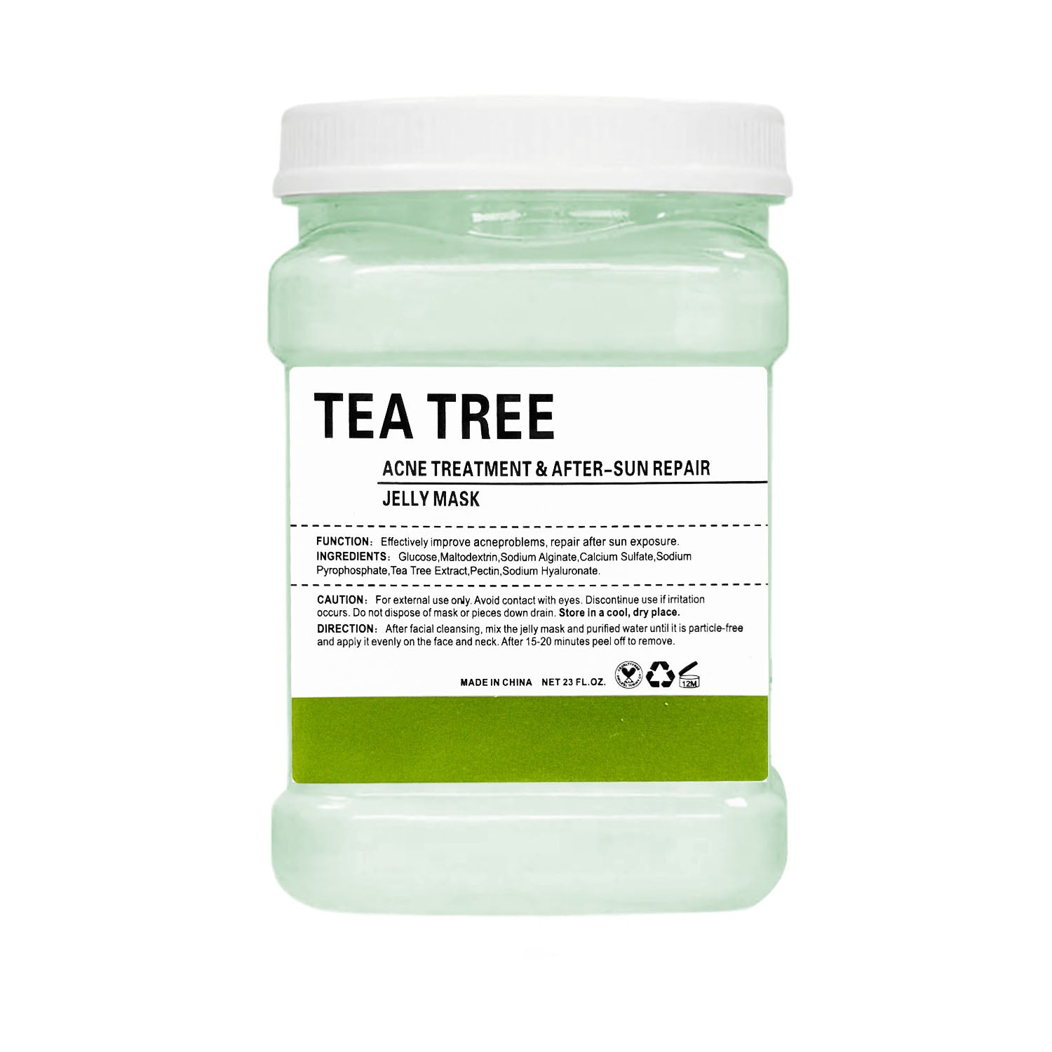 Tea Tree Jelly Mask Powder 650g 09564