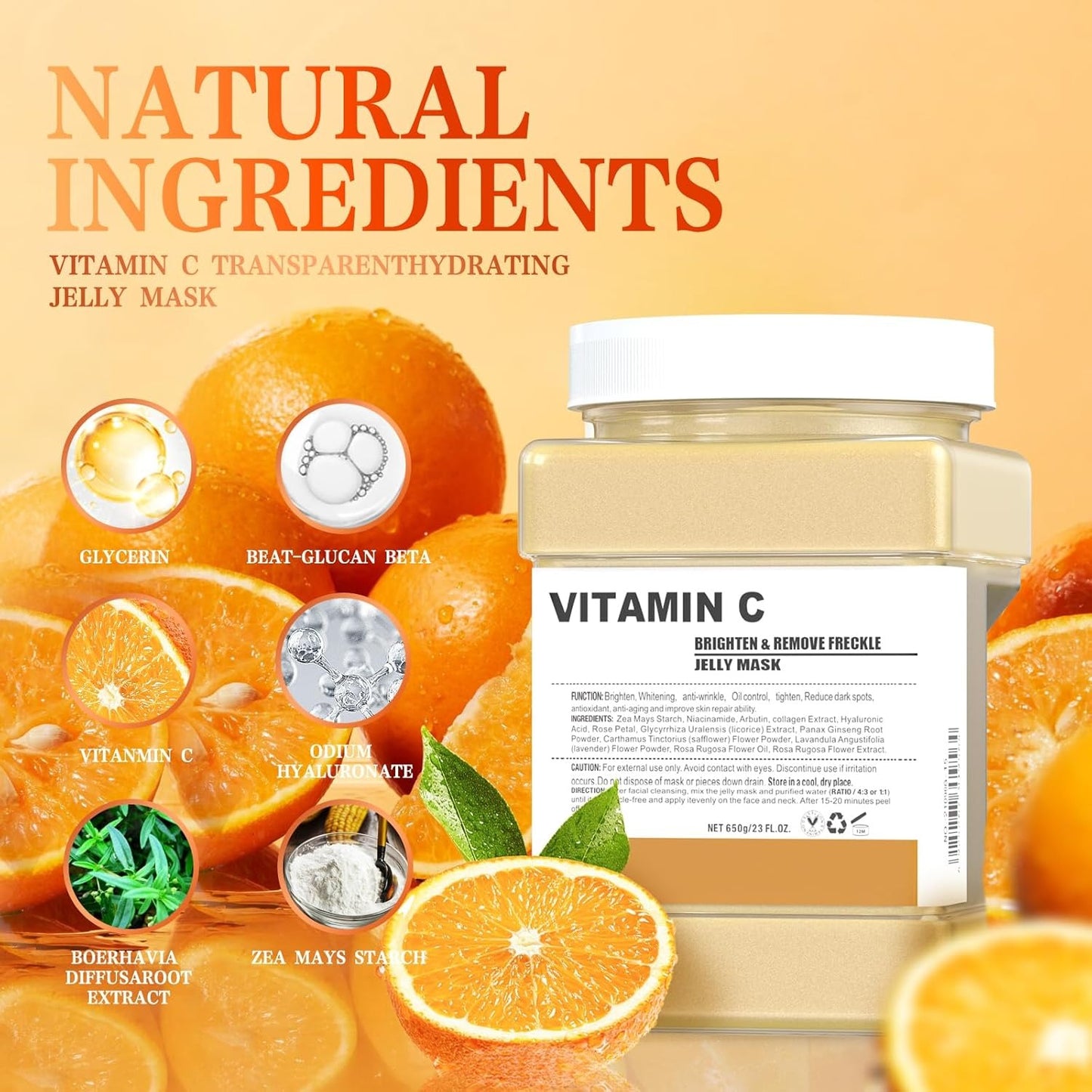 Vitamin C Jelly Mask Powder 650g 09564