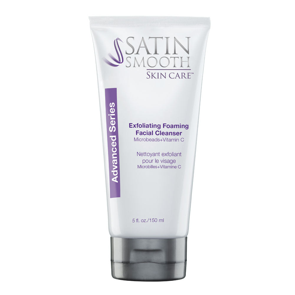 Satin Smooth Exfoliating Foaming Facial Cleanser 5 oz. 30432