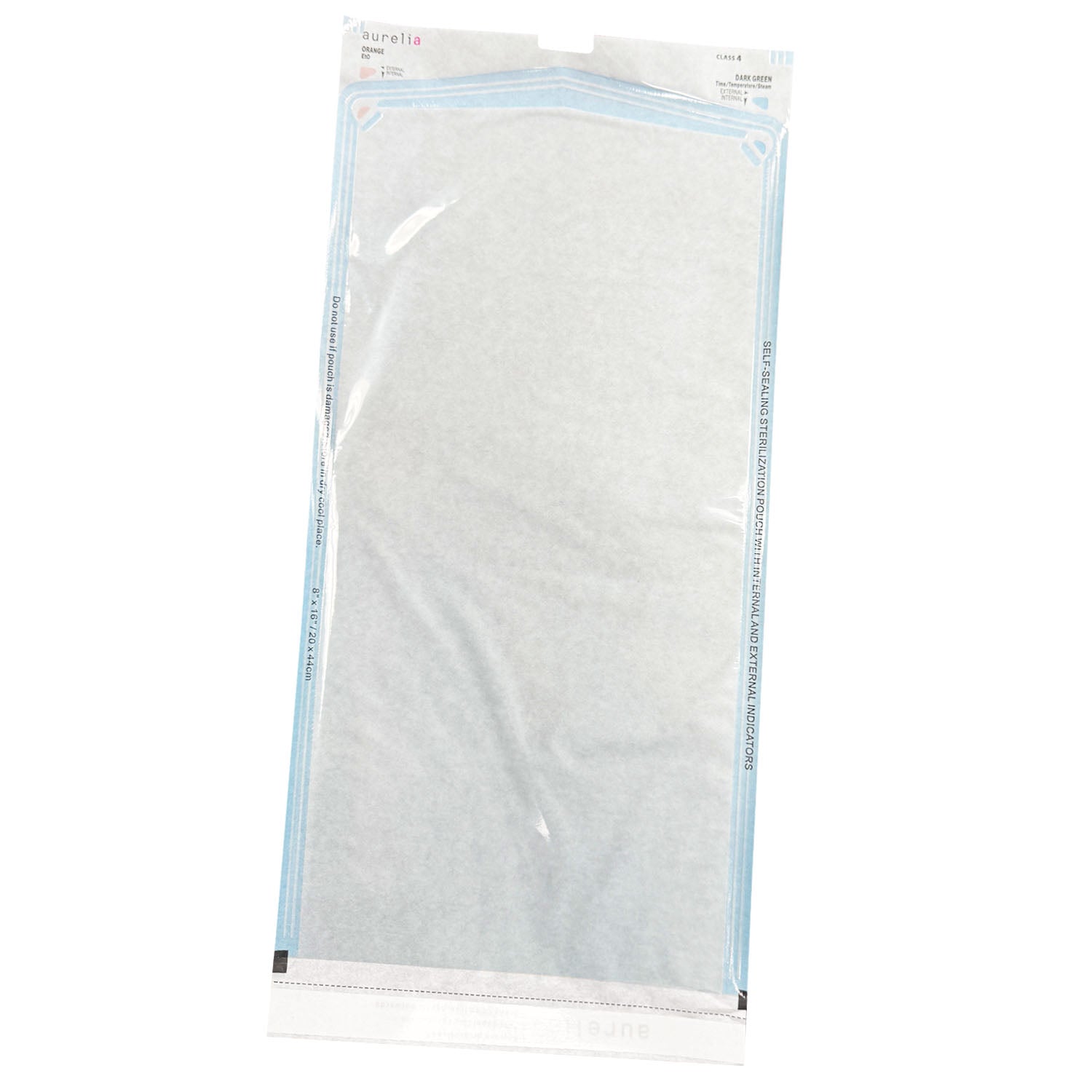 Aurelia Self-Sealing Sterilization Pouches 8"x16"200PK 81600