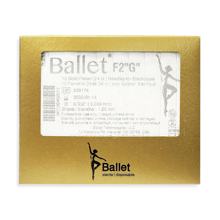 Ballet Gold Ballet Needles 50PK F2"G" 02511