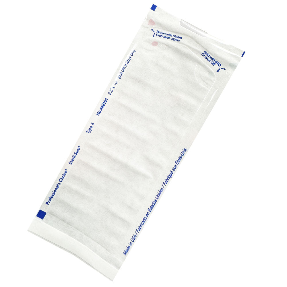 Professional's Choice Sterilization Pouches 3.5"x10" 442101