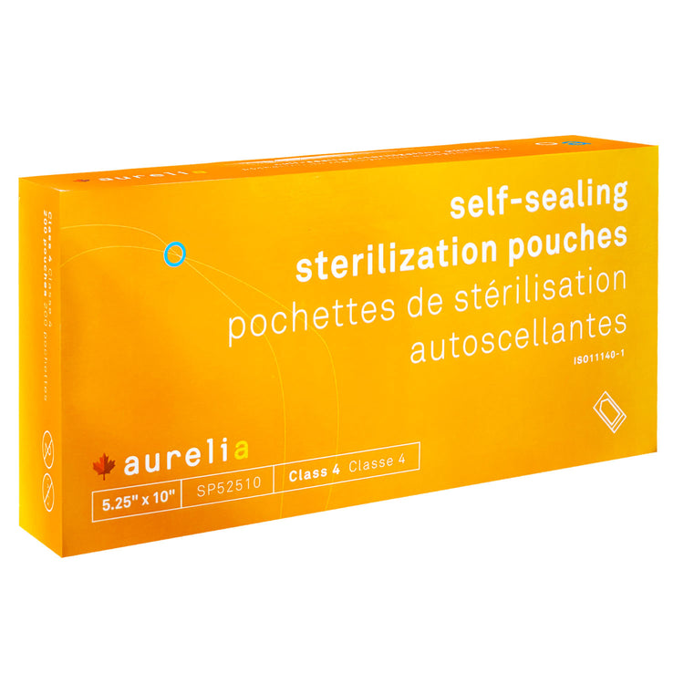 Aurelia Sterilization Pouches 5.25"x10" 200 ct. SP52510