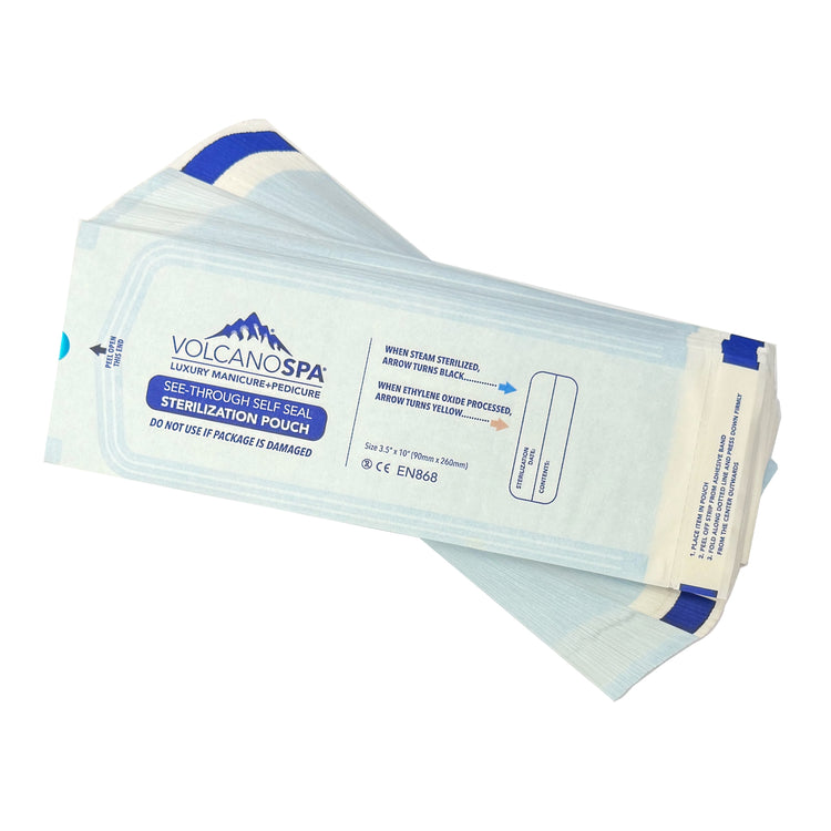 Volcaospa Self Seal Sterilization Pouch 3.5' x10'VS206 00206