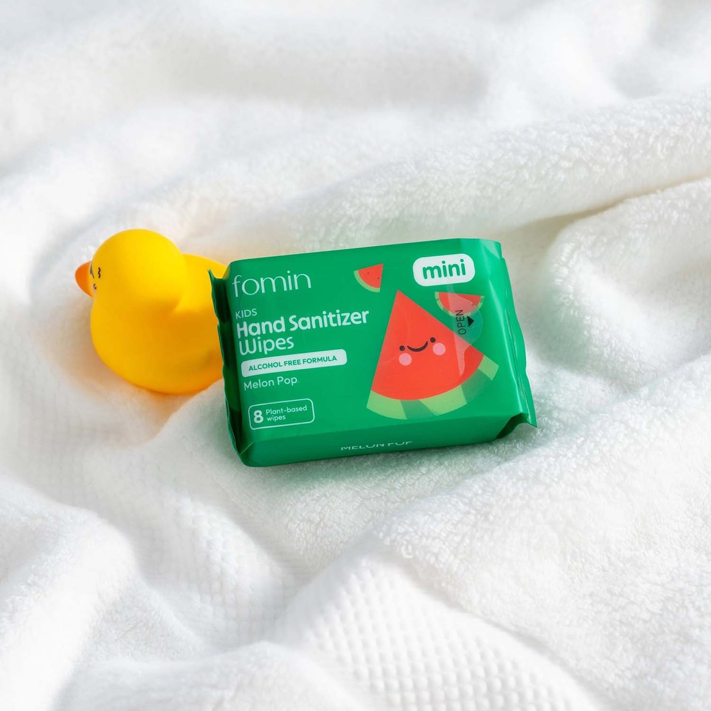 Fomin Hydrating Hand Sanitizer Wipes Melon Pop 26947