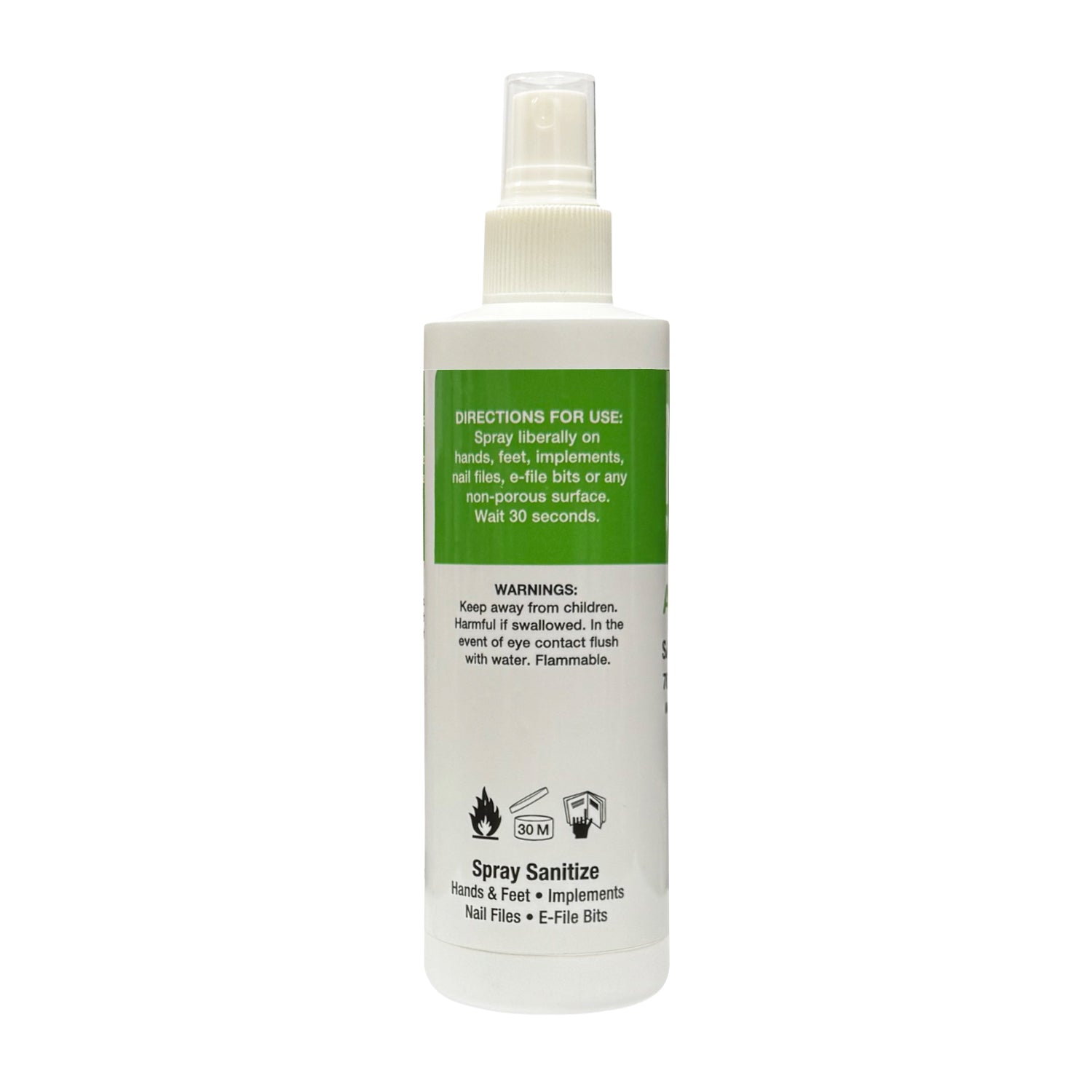 Nouveau Nail AntiSpray Sanitation Refreshing Mint 8oz 41321