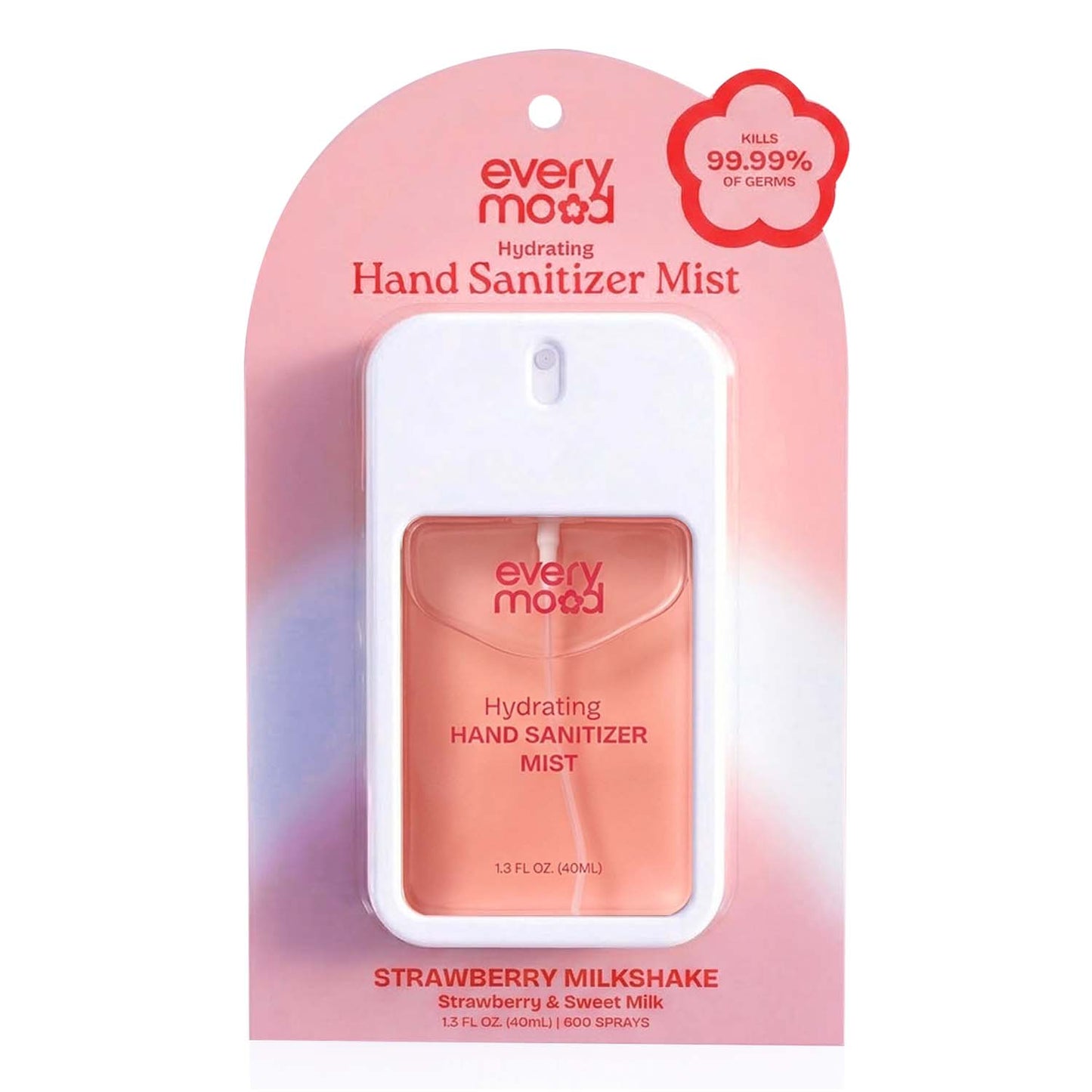 Everymood Liquid Hand Sanitizer Mist 1.3 oz Strawberry 46019
