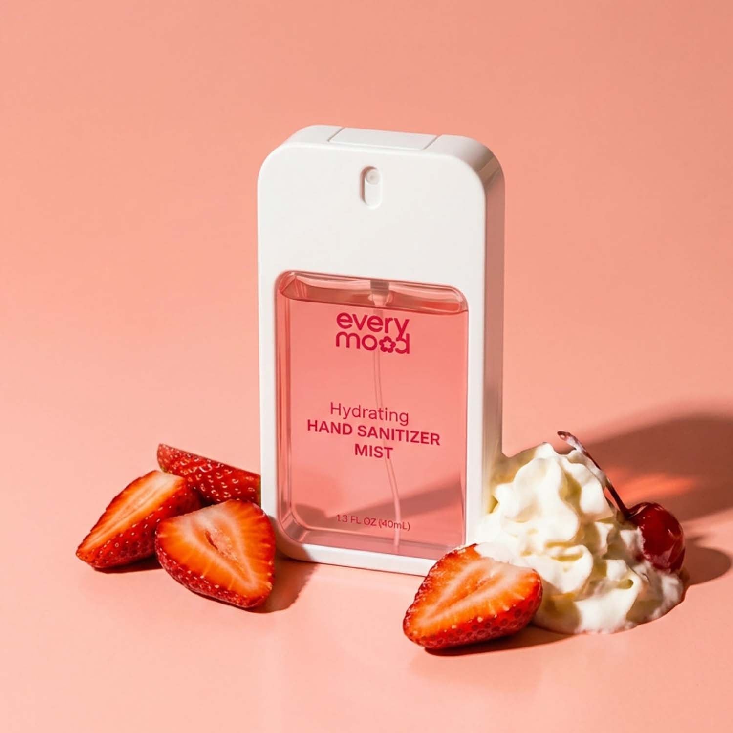 Everymood Liquid Hand Sanitizer Mist 1.3 oz Strawberry 46019