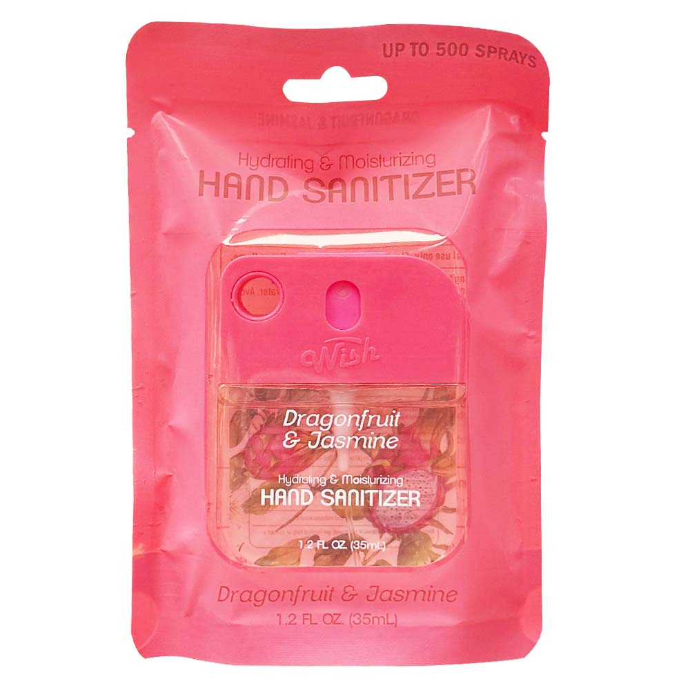 Wish Liquid Hand Sanitizer Spray 1.2oz Dragonfruit 60382