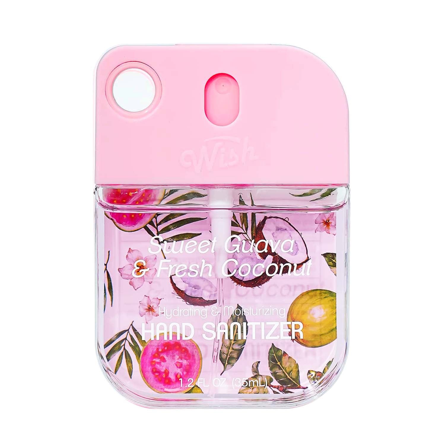 Wish Liquid Hand Sanitizer Spray Sweet Guava & Fresh Coconut