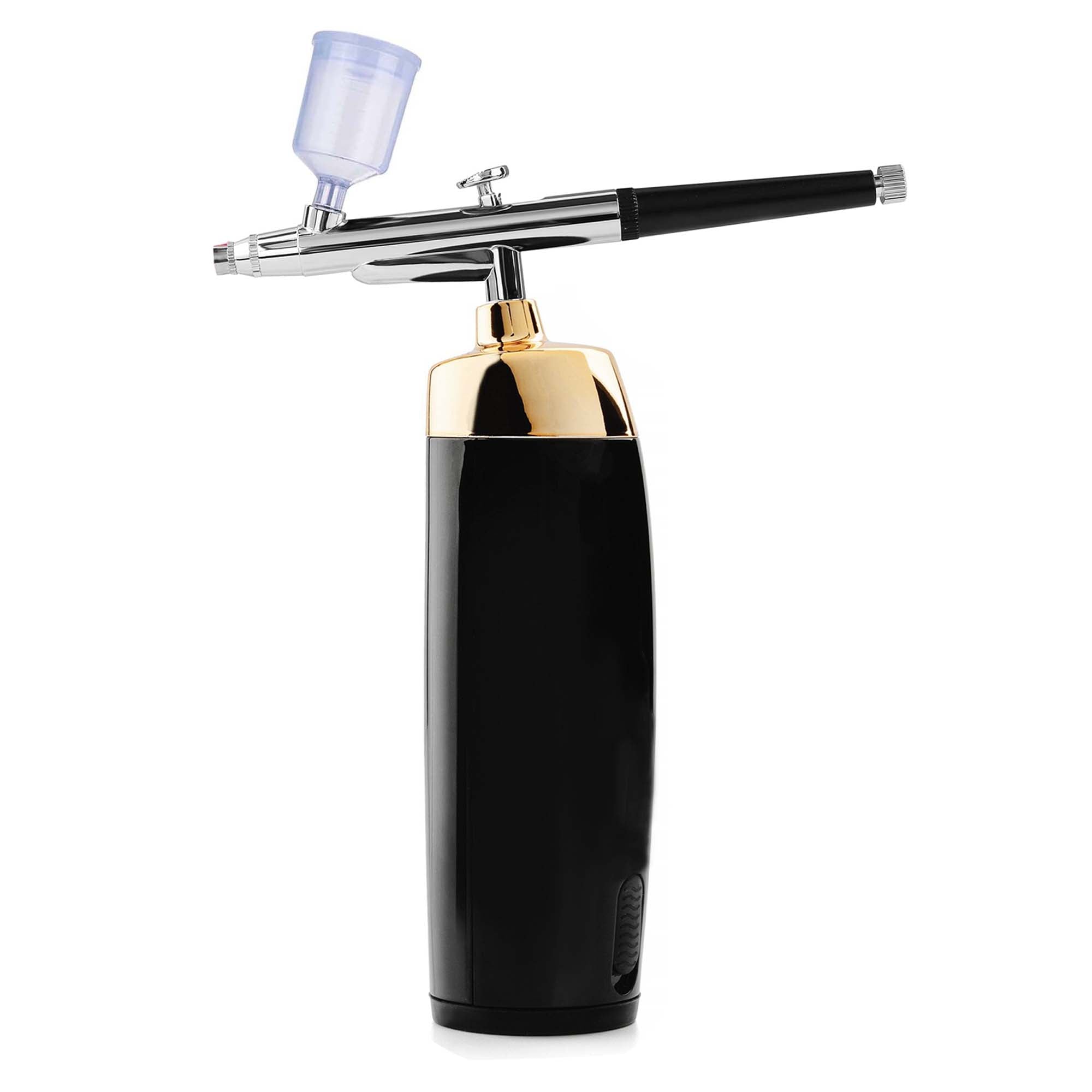 Portable High Pressure Dual-Action Airbrush Kit Black 10023