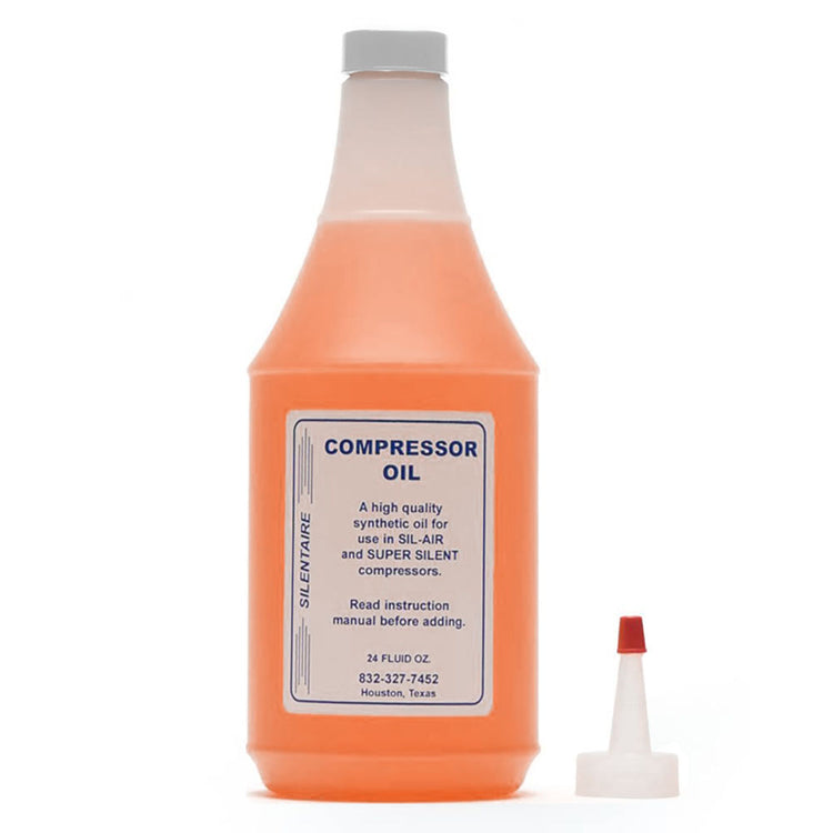 SILENTAIRE COMPRESSOR OIL, Synthetic 24 oz 15280