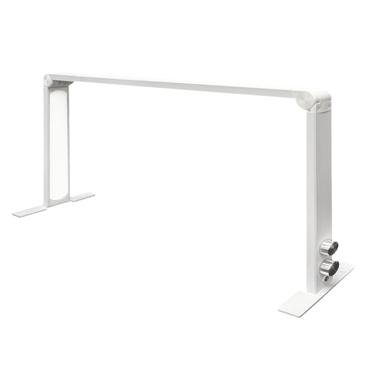 Ikonna Square Foldable LED Nail Desk Lamp White LMP-SQ-W48