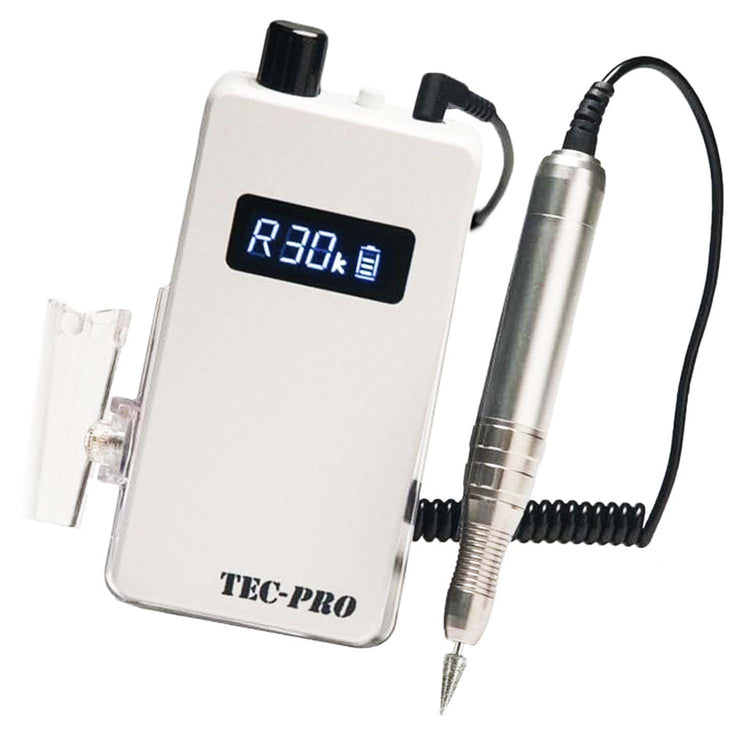 Medicool TEC-PRO Portable Electric Nail File White TEC-PRO-W