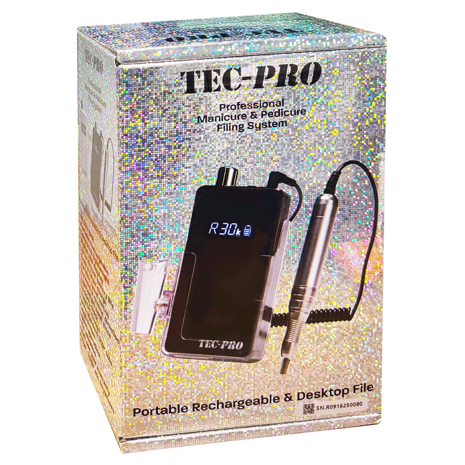 Medicool TEC-PRO Portable Electric Nail File White TEC-PRO-W