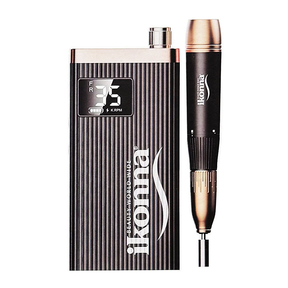 Ikonna Portable Nail Drill Deluxe Black IP-DL-BK 97262