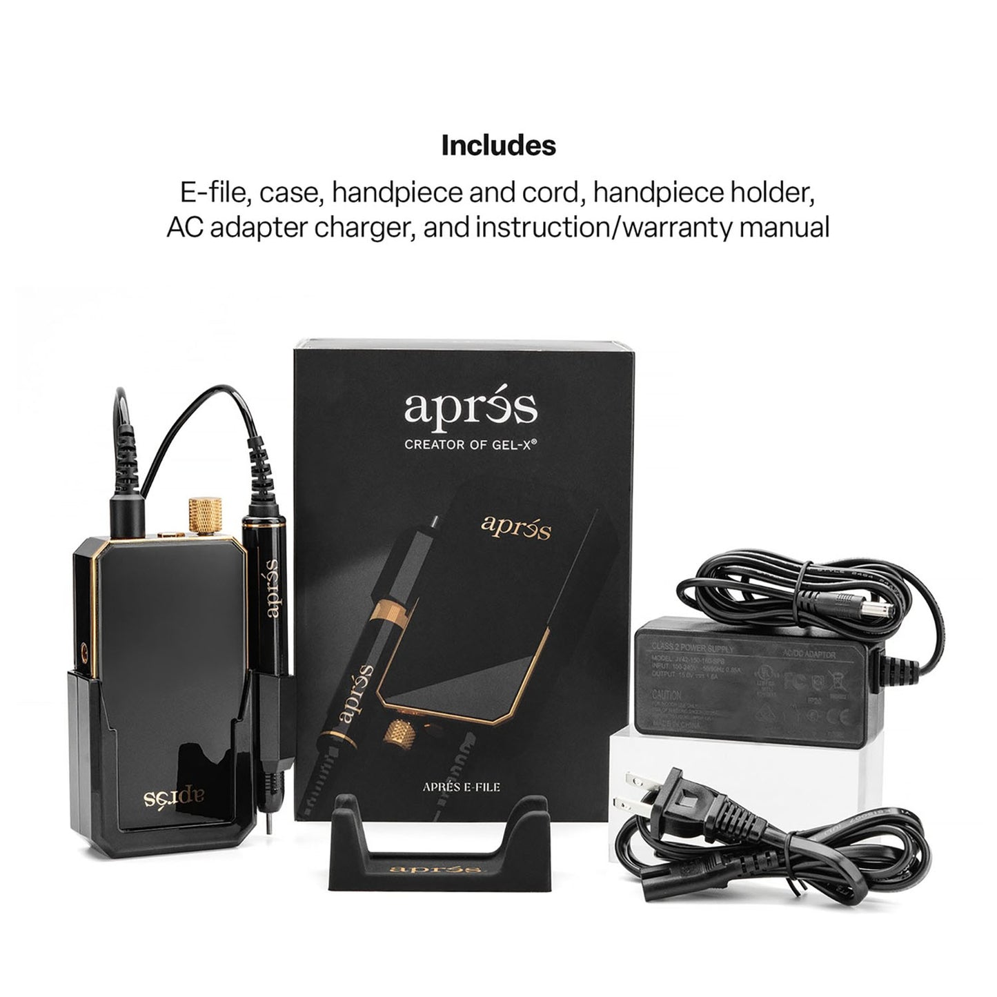 Aprés E-file - BLACK AP-6EFILE-BLK 44025