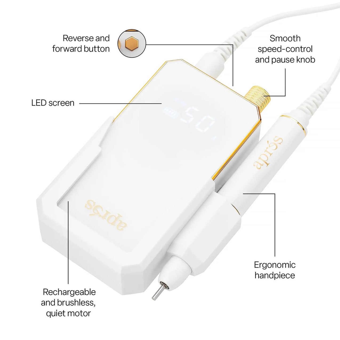 Aprés E-file - WHITE AP-6EFILE-WHT 44026