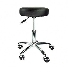Stool For Facial Bed - Black LK-3203B