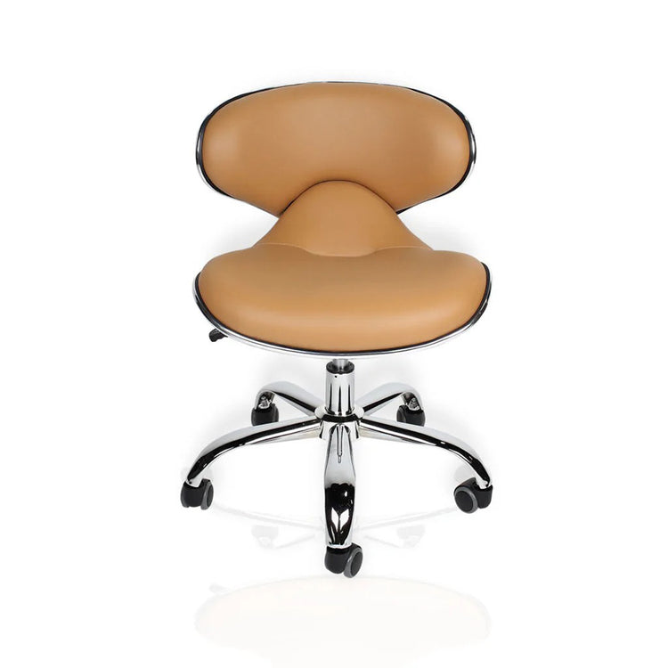 J&A Euro Pedi/Mani Stool - Mocha - Low Piston