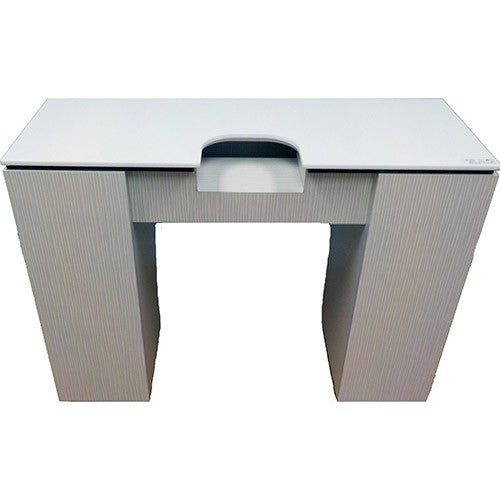 Esprimere Manicure Station 40L"x15.5W"x30H" White NS430_GEL