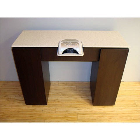 Esprimere Manicure Station 40L"x15.5W"x30H" White NS430_GEL