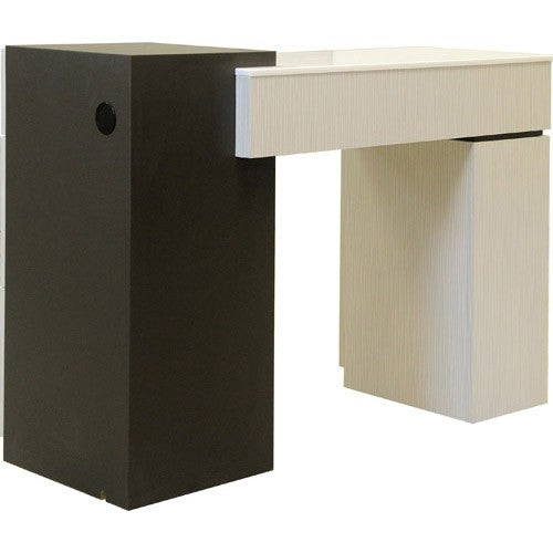 Esprimere Manicure Station 44L"x17.5W"x30H" White NS415
