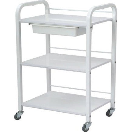 Trolley White 3 Shelves for facial/waxing LK-4238 L