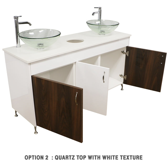 JJP Double Sink Cabinet 60W X20D X30H.