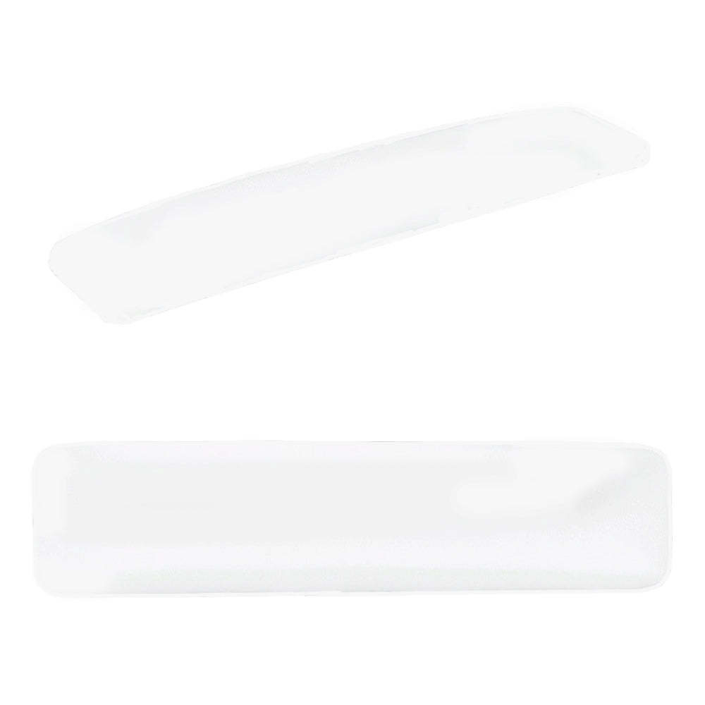 Berkeley 20" Armrest - Straight White - TB910SWH