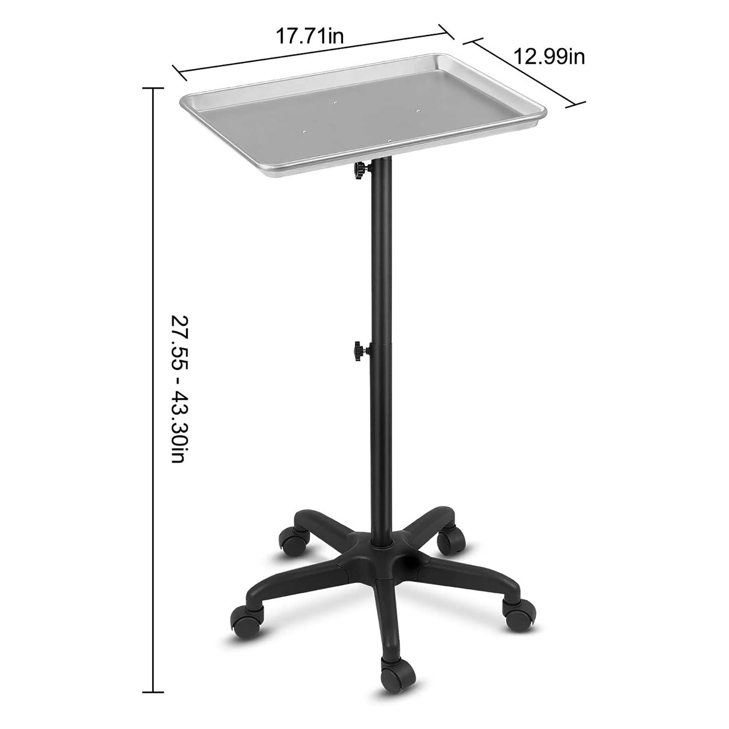 PI Salon Trolley With Metal Tray HST 11