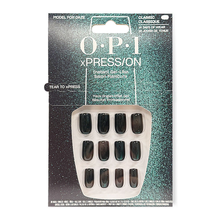 OPI xPRESS/ON Press On Nails Tips Model For Daze AN055S