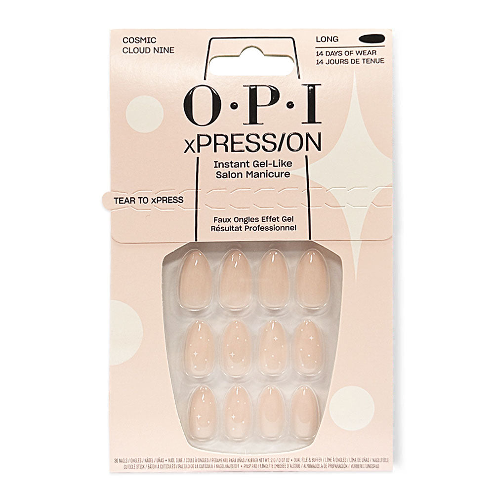 OPI xPRESS/ON Press On Nails Tips Cosmic Cloud Nine AN058L