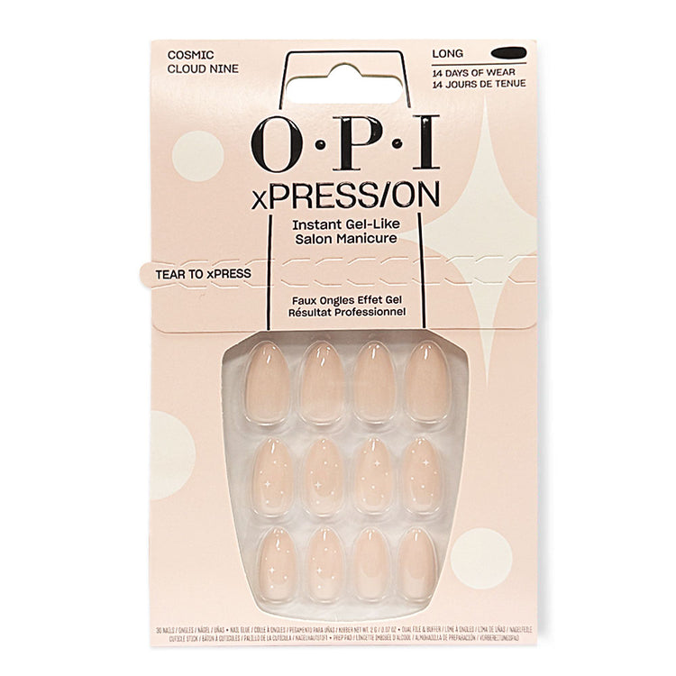 OPI xPRESS/ON Press On Nails Tips Cosmic Cloud Nine AN058L