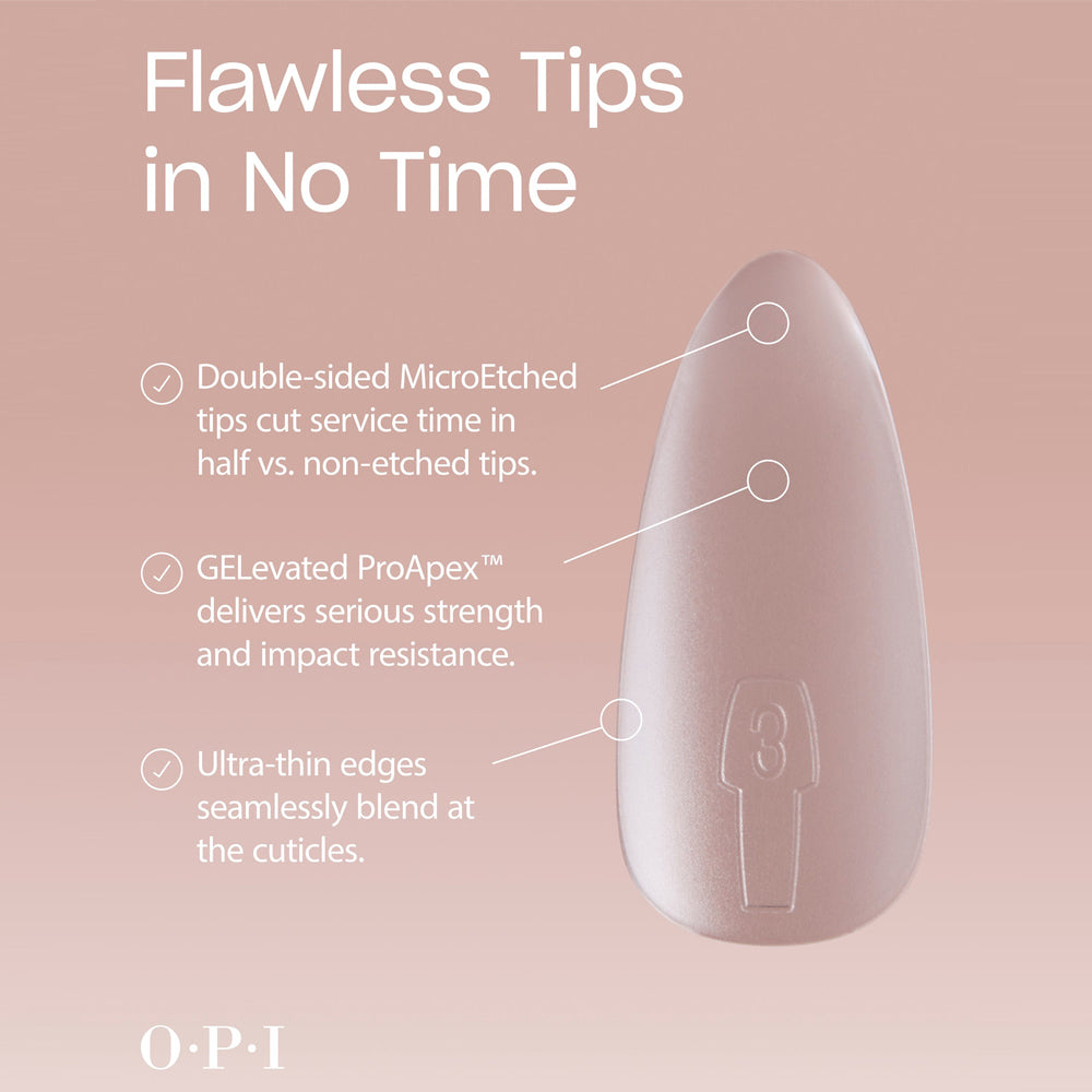 OPI GELevate Soft Gel Extensions Tips Round FCT001