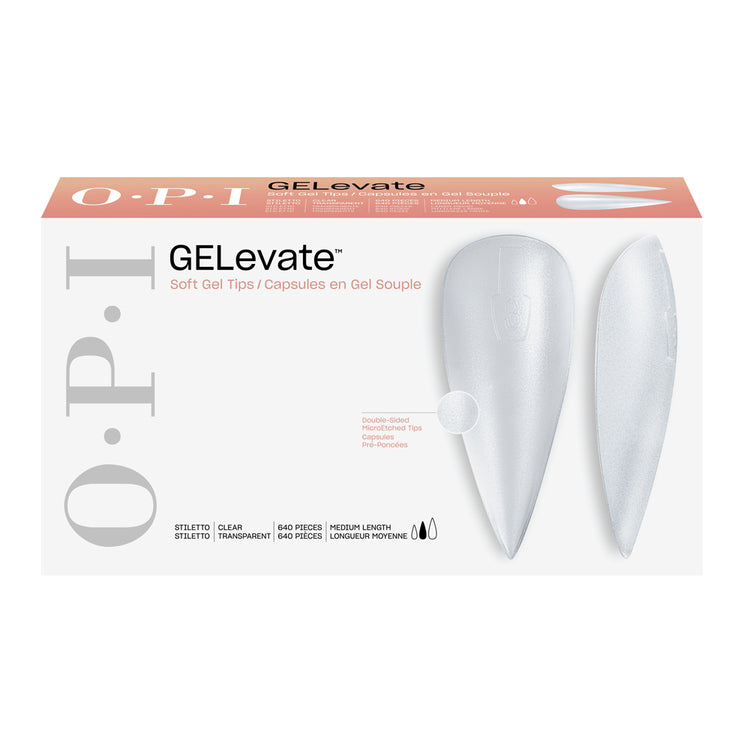 OPI GELevate Soft Gel Extensions Tips Stiletto FCT005