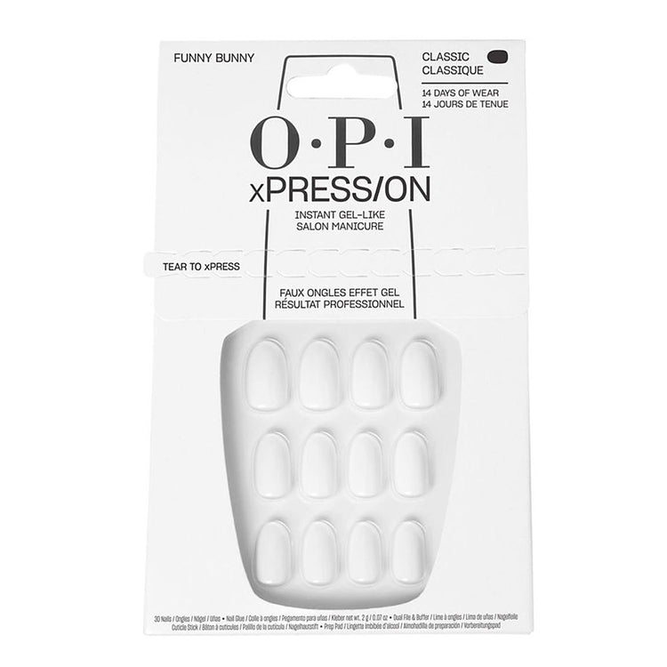 OPI xPRESS/ON Press On Nails Tips - Funny Bunny ANH22S