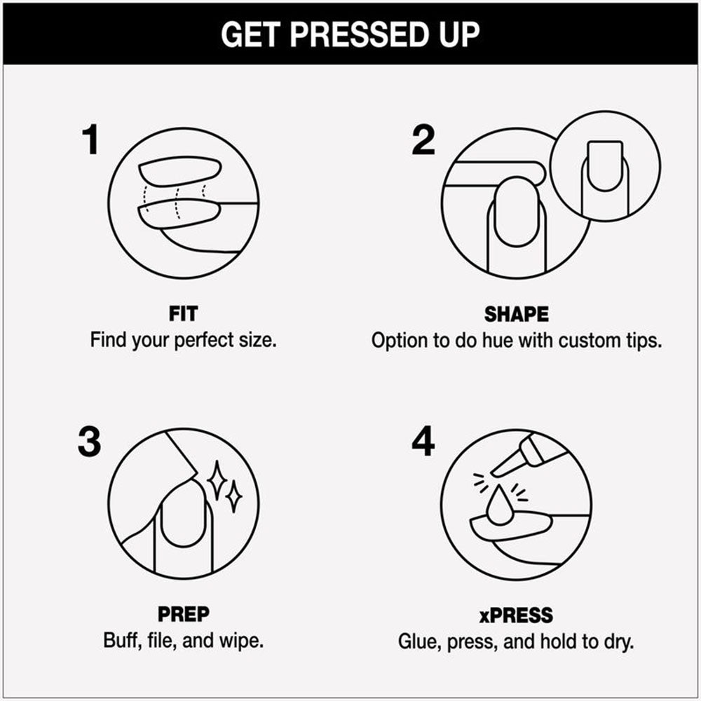 OPI xPRESS/ON Press On Nails Tips - Funny Bunny ANH22S