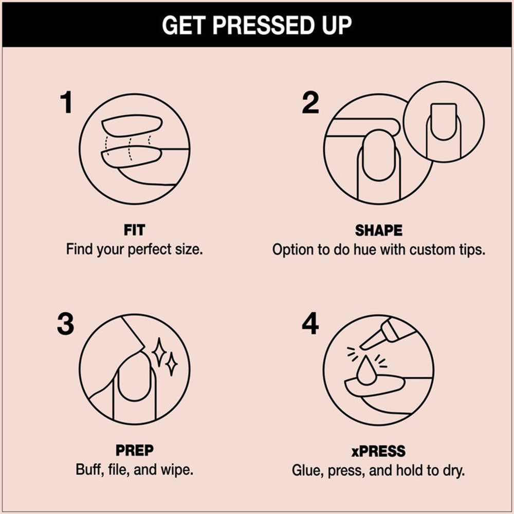 OPI xPRESS/ON Press On Nails Tips - My 9 To Thrive L AN022S