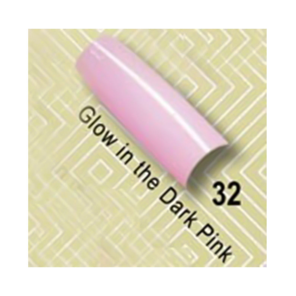 Lamour Color Tips Glow in the dark Pink 100-32