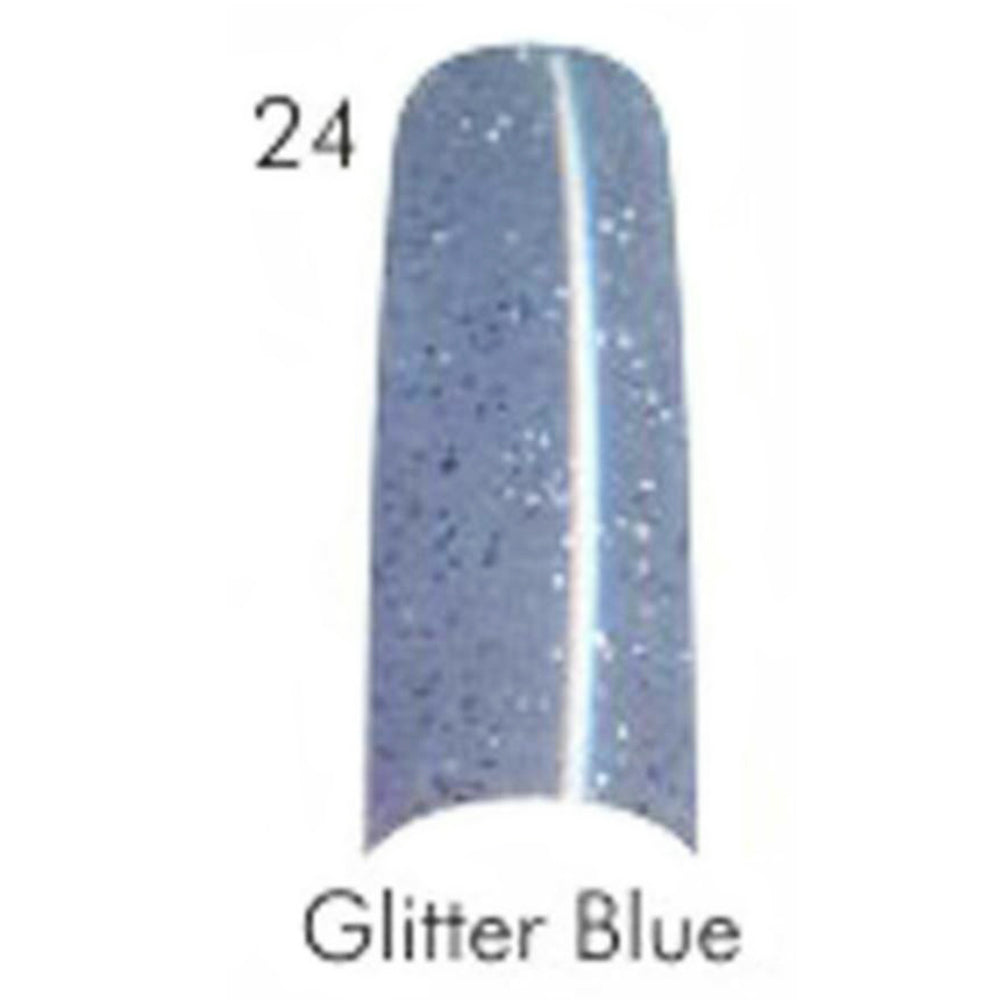 Lamour Color Tips Glitter Blue 110-24