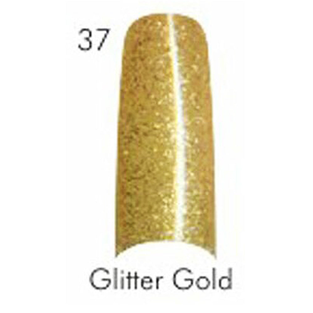 Lamour Color Tips Glitter Gold 110-37