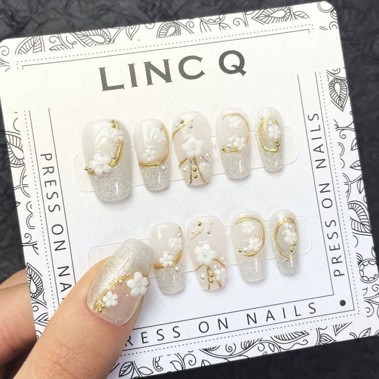 Linc Q Press on Nails Tips #13 Short 00013