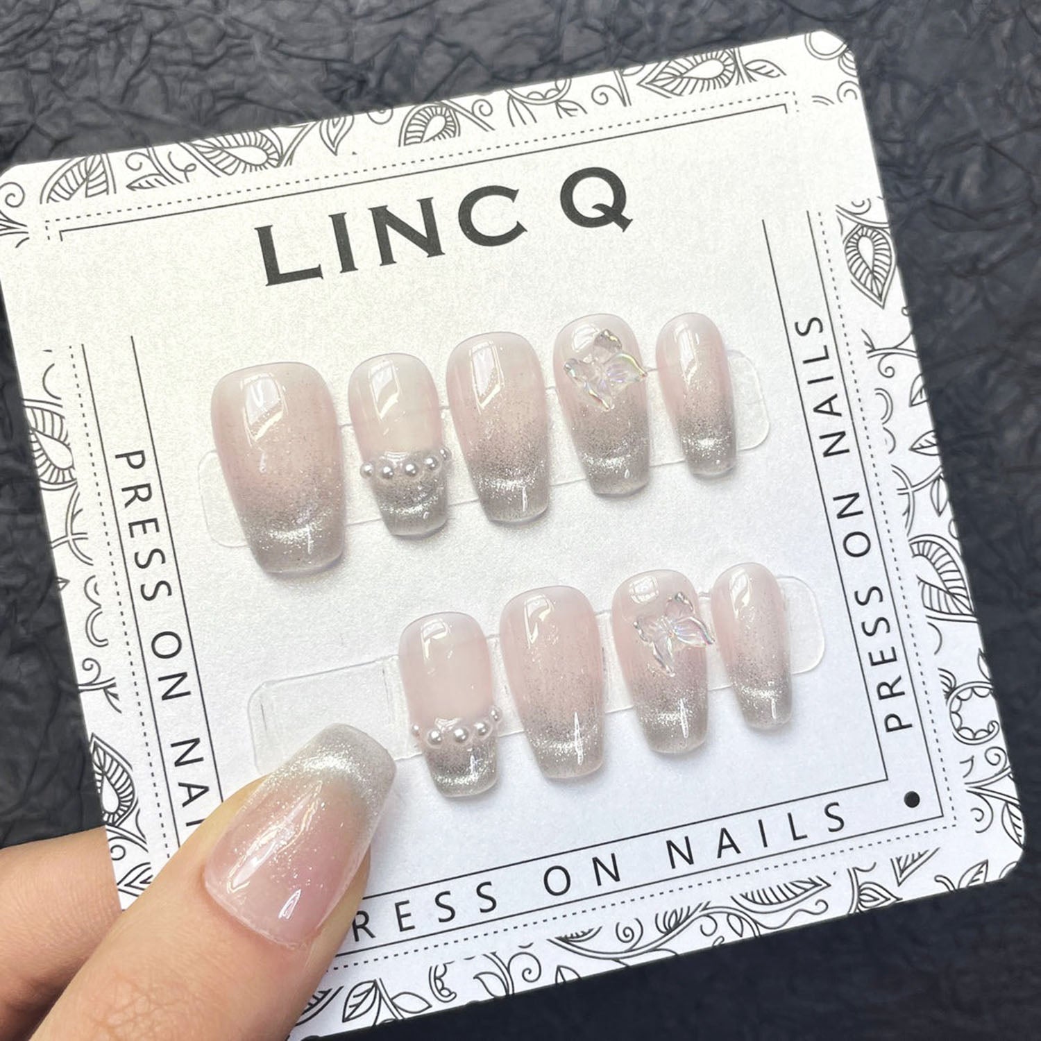 Linc Q Press on Nails Tips #14 Short 00014